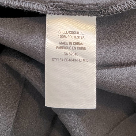 Black Pleated Maxi Skirt - Picture 5 of 6